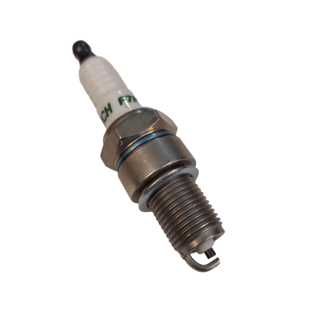 Order a A genuine replacement spark plug, suitable for a range of machines from Titan Pro.